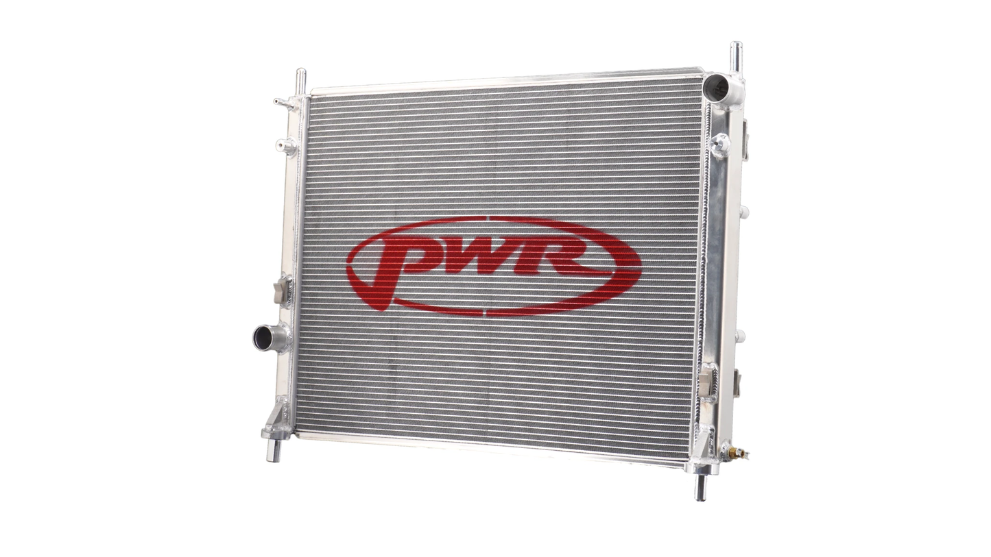 PWR - 42mm Performance Radiator (Ford Mustang GT 2015-21 5.0L Coyote S550) OEM Fans