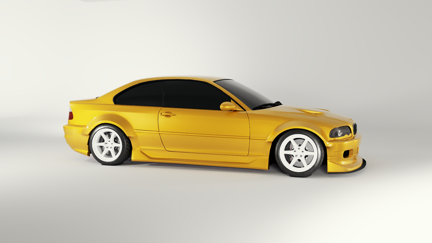 Big Duck Club - BMW E46 V2 - Coupe Widebody & Aero kit