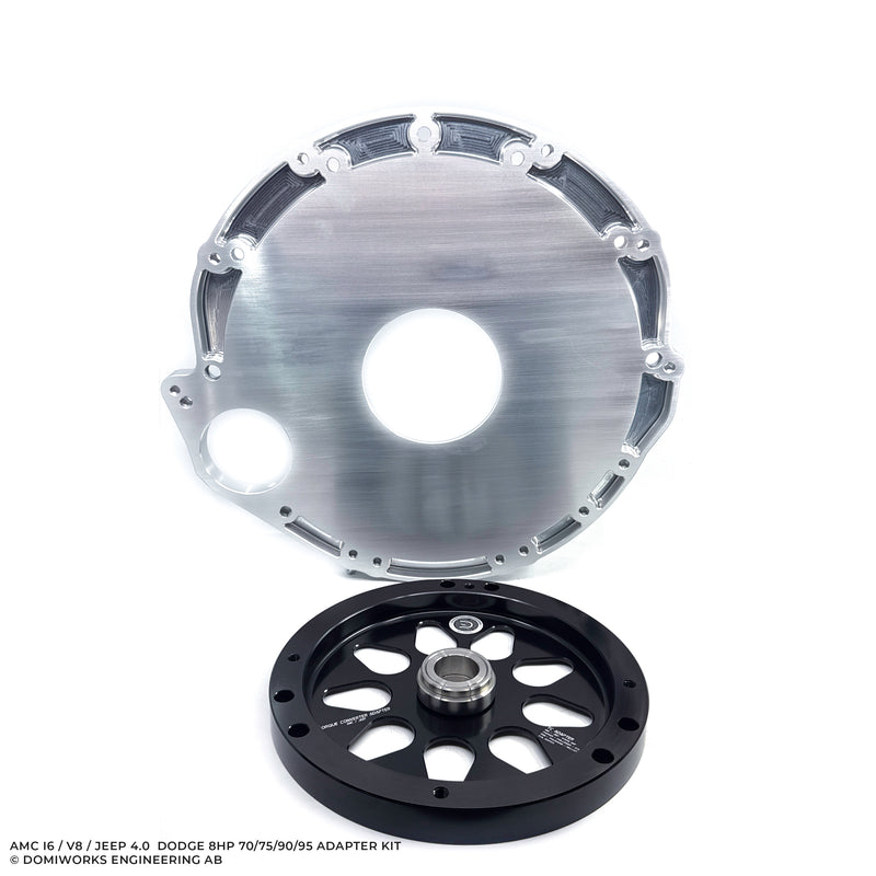 DomiWorks Engineering - AMC I6 / V8 / JEEP 4.0 TO DODGE 8HP 70 / 75 / 90 / 95 ADAPTER KIT