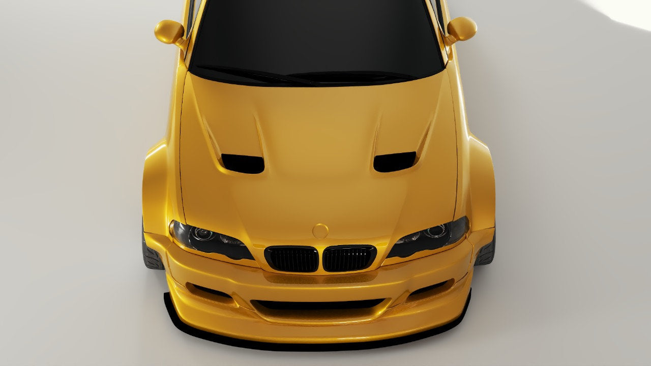 Big Duck Club - BMW E46 V2 - Coupe HOOD