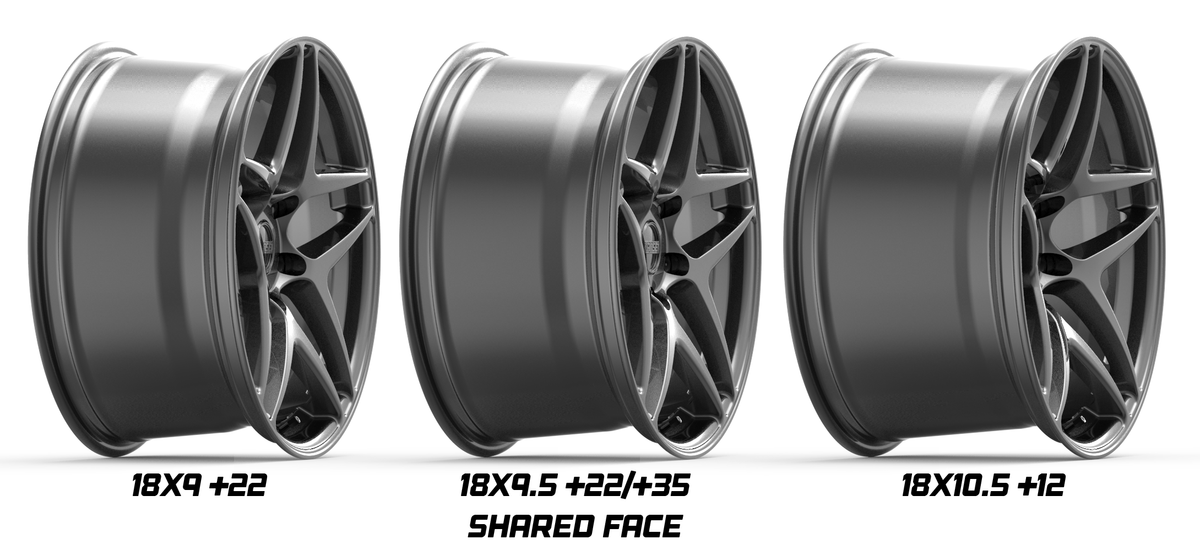Kansei Wheels - ASTRO - Gloss Gunmetal