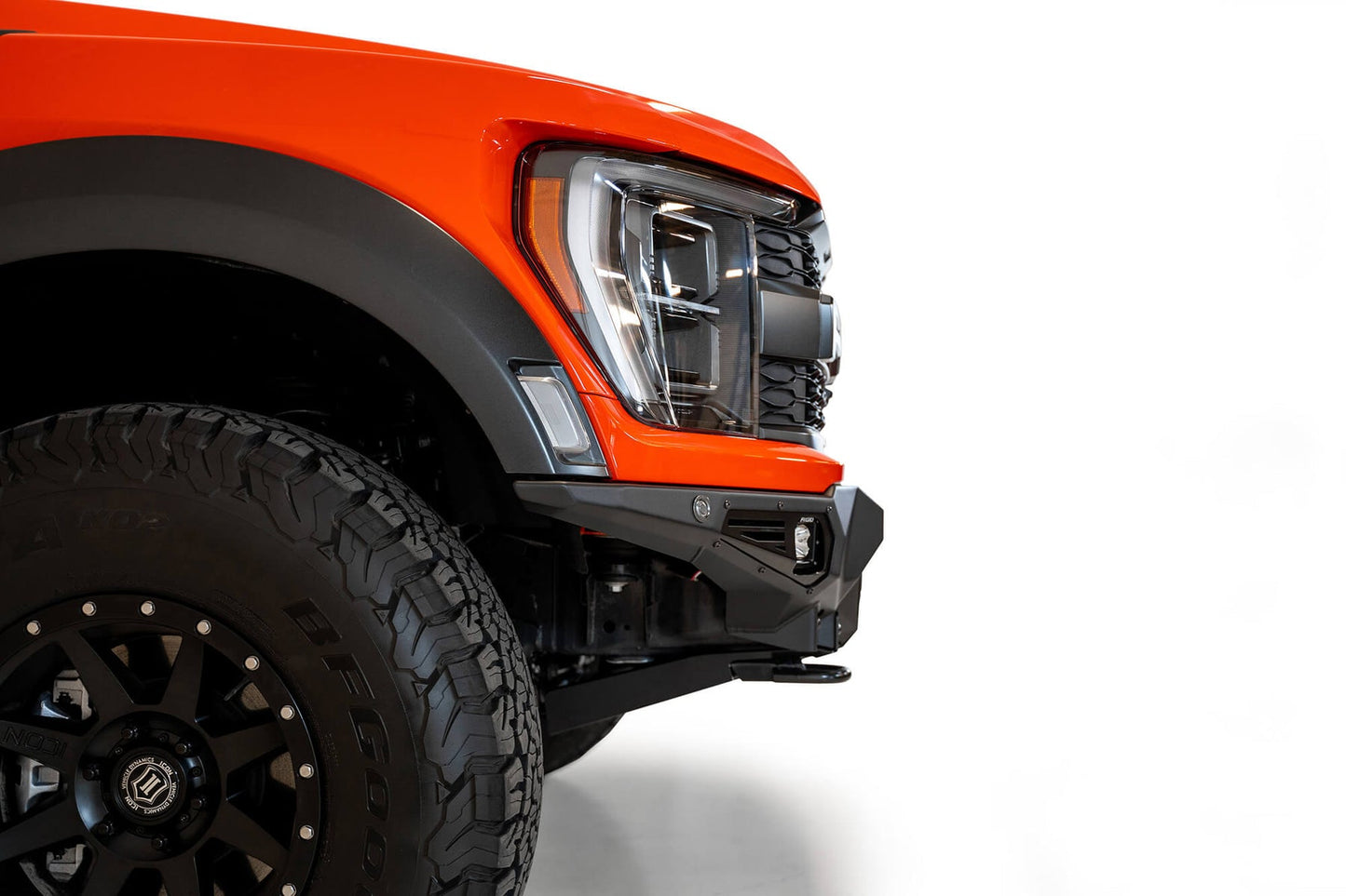 Addictive Desert Designs - 2021-2025 FORD F-150 RAPTOR/RAPTOR R BOMBER FRONT BUMPER (RIGID)
