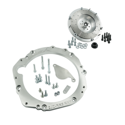 PMC Motorsport - Adapter Kit Toyota JZ 1JZ 2JZ - Mazda RX-8 - 240mm / 9.45" (A-JZ-RX8-BMW)