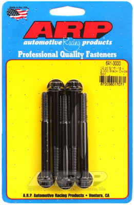 ARP 5/16 in.-18 RH Thread, 3.000 in 12 Point Custom 450 Bolts - Set of 5