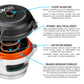 Nuke Performance - Blow Off Valve BOV50C V-Band (920-01-101)