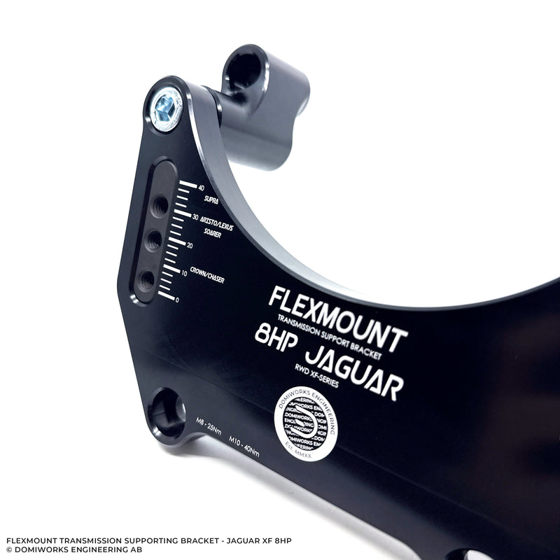 DomiWorks Engineering - FLEXMOUNT - TRANSMISSION SUPPORTING BRACKET - JAGUAR XF/XJ