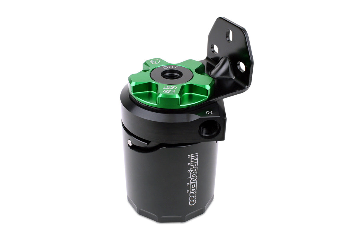 Improved Racing - CCS oil catch can, 3.5 fl. oz. (no drain port), replaces CCS-351