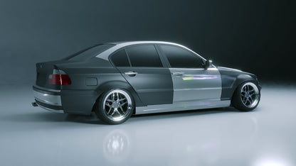 Big Duck Club - BMW E46 Sedan Overfenders