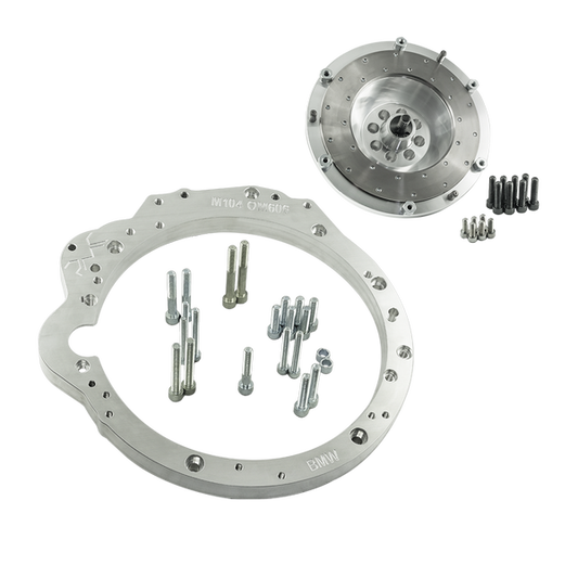 PMC Motorsport - Adapter Kit Mercedes-Benz M104 - BMW M57N2 6-speed HGU HGK / N54 - 240mm / 9.45" (A-M104-HGU-240)