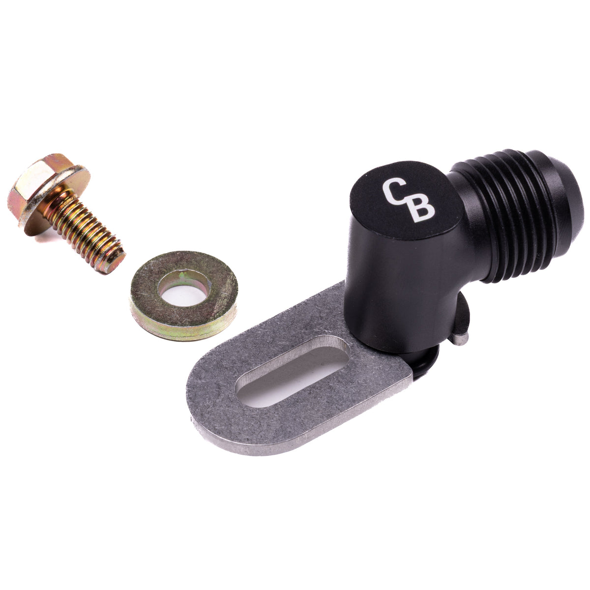 Chase Bays - Power Steering Pump Feed 10AN Adapter - Toyota 1JZ | 2JZ & BEAMS