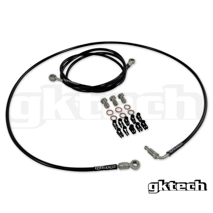 GKTech - LHD - KIT DE LINHA DE FREIO TRANÇADA EM LINHA (LHDB-ILNE) 