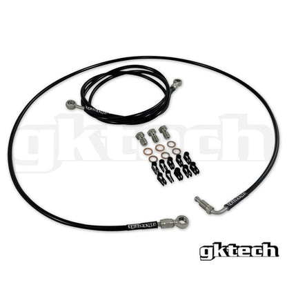 GKTech - LHD - KIT DE LINHA DE FREIO TRANÇADA EM LINHA (LHDB-ILNE) 