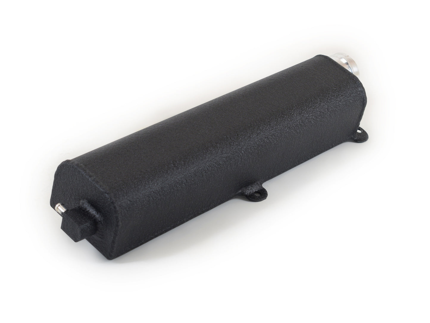Canton - Tanque de expansão de alumínio para 1987-1993 Mustang preto Powdercoat