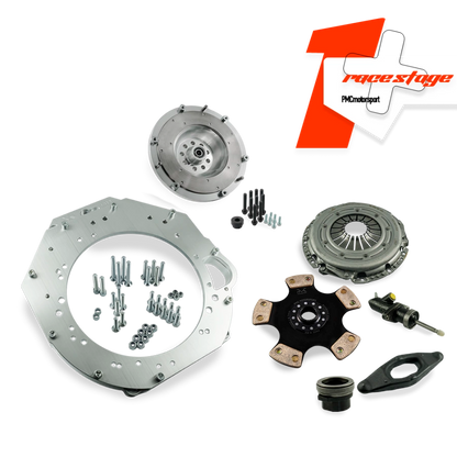 PMC Motorsport - Race Stage 1+GM Chevrolet V8 LS9 - manual 6-speed BMW M57n GS6-53DZ HGD JGA - 240mm / 9.45"