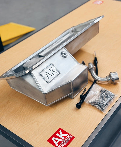 AK N54 to S14 Custom Front Sump Oil Pan