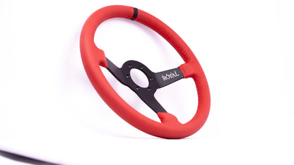 Grip Royal - Brute – 350mm – Red Perforated Leather – Black TDC