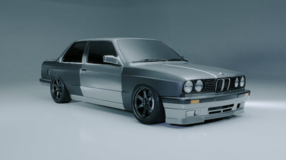 Big Duck Club - BMW E30 Coupe Overfenders - M3 Style (+50mm)