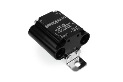Improved Racing - Flow Series Compact remote inline oil thermostat for transmissions, differentials, and small engines, 215F