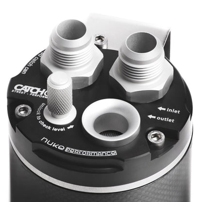Nuke Performance - Carbon Oil Catch Can 0.75 liter, Matte carbon