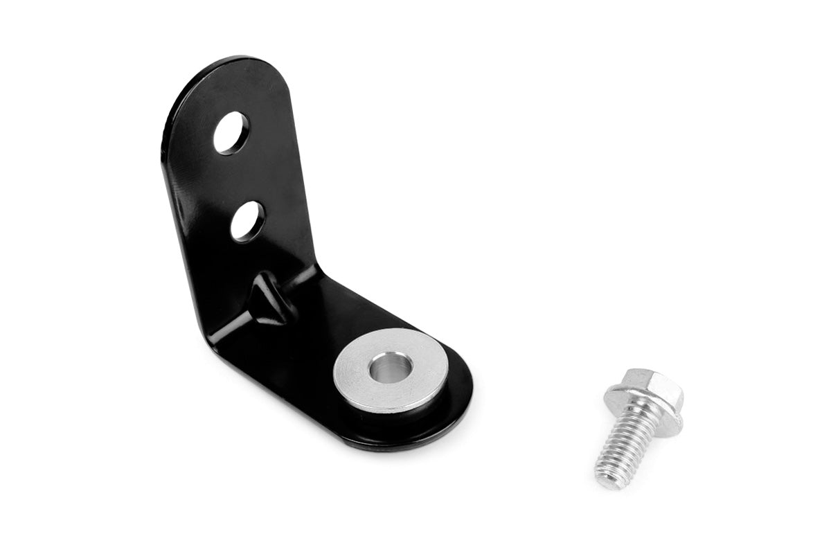 Improved Racing - Single-point rubber-isolated L mounting bracket for all MHX series oil coolers