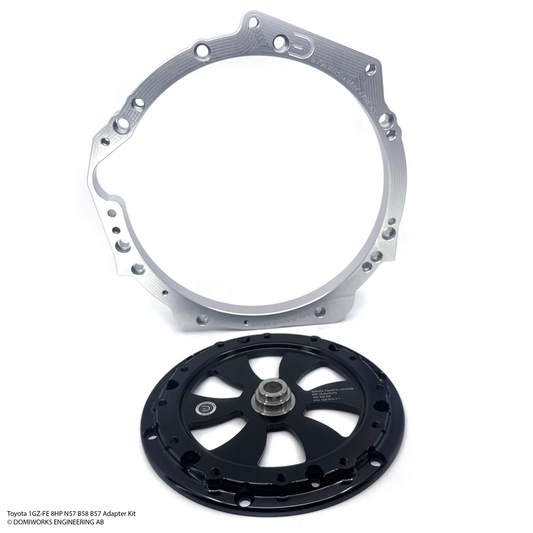 DomiWorks Engineering - TOYOTA 1GZ-FE V12 TO BMW 8HP 45/50/70/75 N57 B58 B57 ADAPTER KIT
