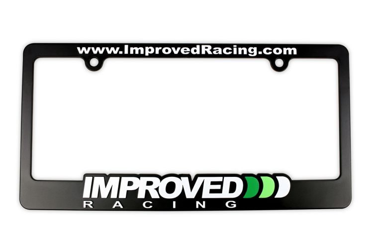 Improved Racing - Improved Racing license plate frame