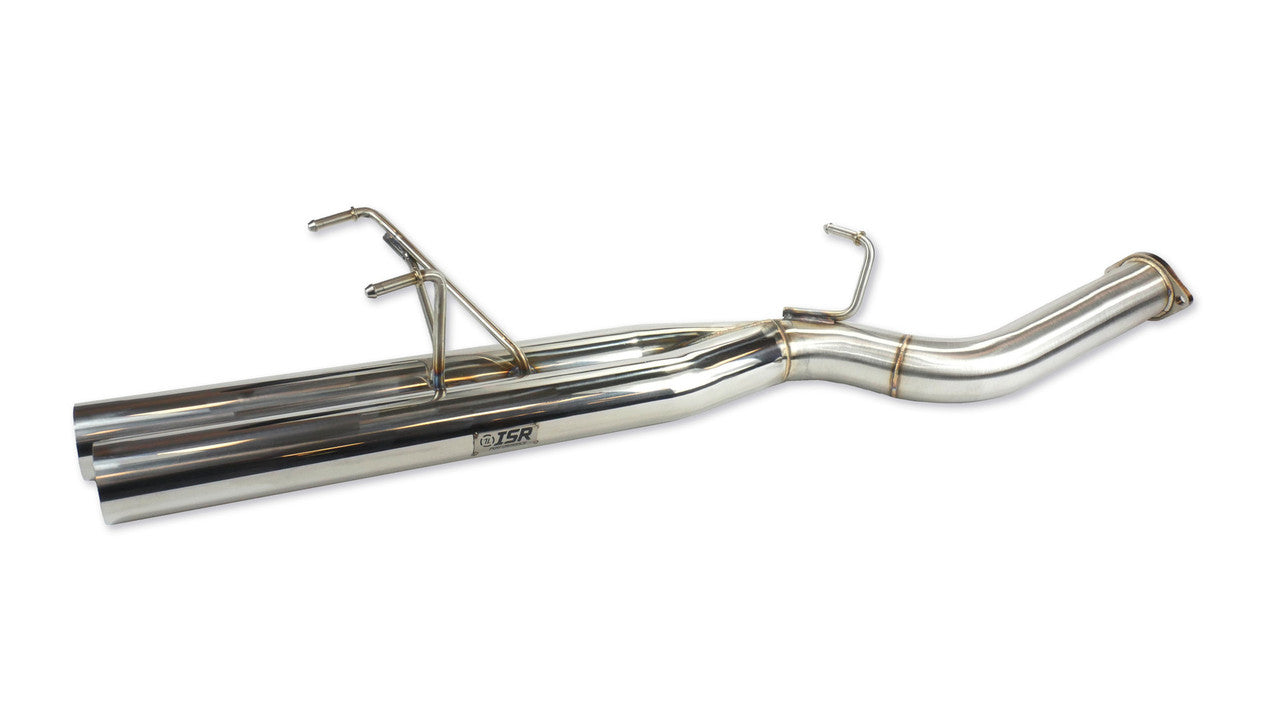 ISR Performance Series II - EP Dual Blast Pipe Exhaust System - Resonated- Nissan 240sx 95-98 (S14)