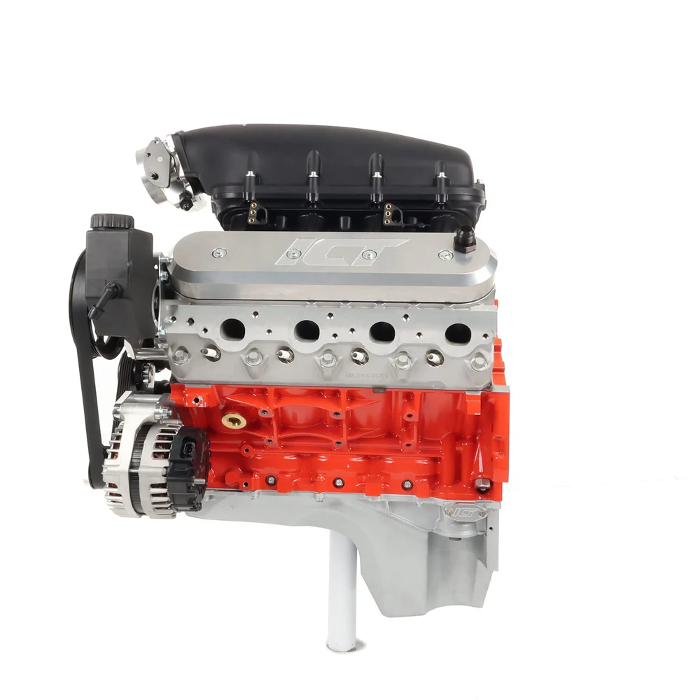 ICT Billet - LS3 Corvette Billet Low Mount Alternator Bracket Kit w/ Pulley