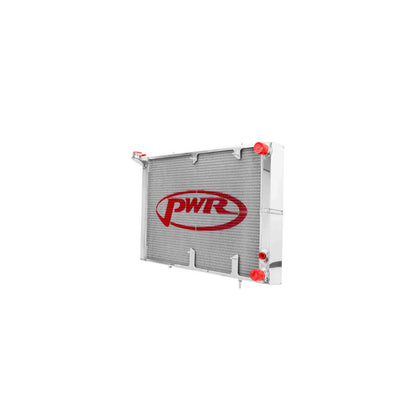 PWR - 55mm Performance Crossflow Radiator (Nissan Skyline R32 GTR 89-94) W/ Offset 16″ SPAL Fan Mounts