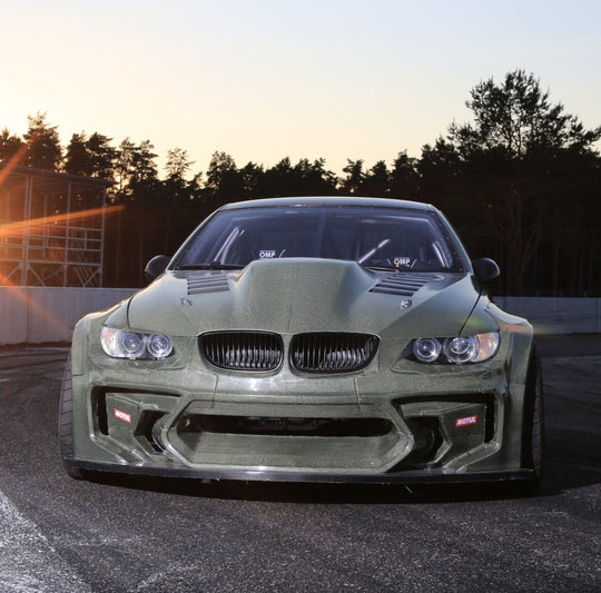 HGK Racing - E92 Front Bumper [EuroFighter bodykit] For Turbo Setup