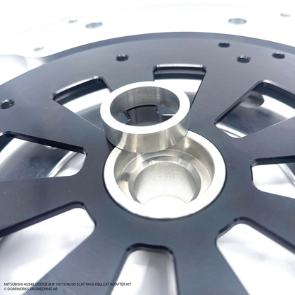 DomiWorks Engineering - MITSUBISHI 4G54B DODGE 8HP 70/75/90/95 SCAT PACK HELLCAT ADAPTER KIT