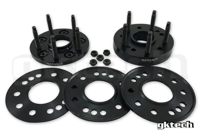 GKTech - 5X114.3 ESPAÇADORES 15MM > 30MM CONJUNTO DE 8 PEÇAS (SPCR-5114)
