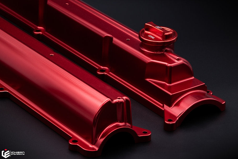 Ichiban Engineering - 2JZ - GE -  VVT-i CNC Billet Valve Covers