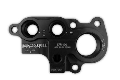 Improved Racing - Oil filter relocation and oil cooler adapter, Ford Modular V8