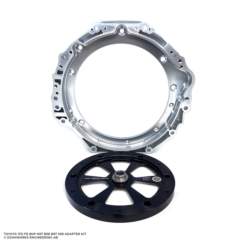 DomiWorks Engineering - TOYOTA 1FZ-FE TO BMW 8HP N57 B58 B57 S58 ADAPTER KIT