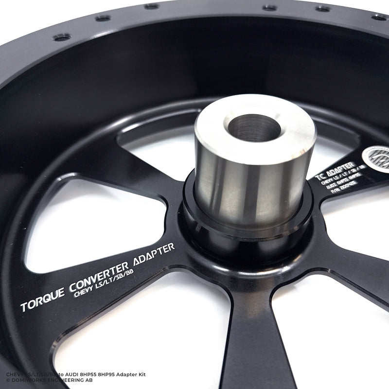 DomiWorks Engineering - CHEVY LS/LT/SB/BB TO AUDI 8HP55 ADAPTER KIT