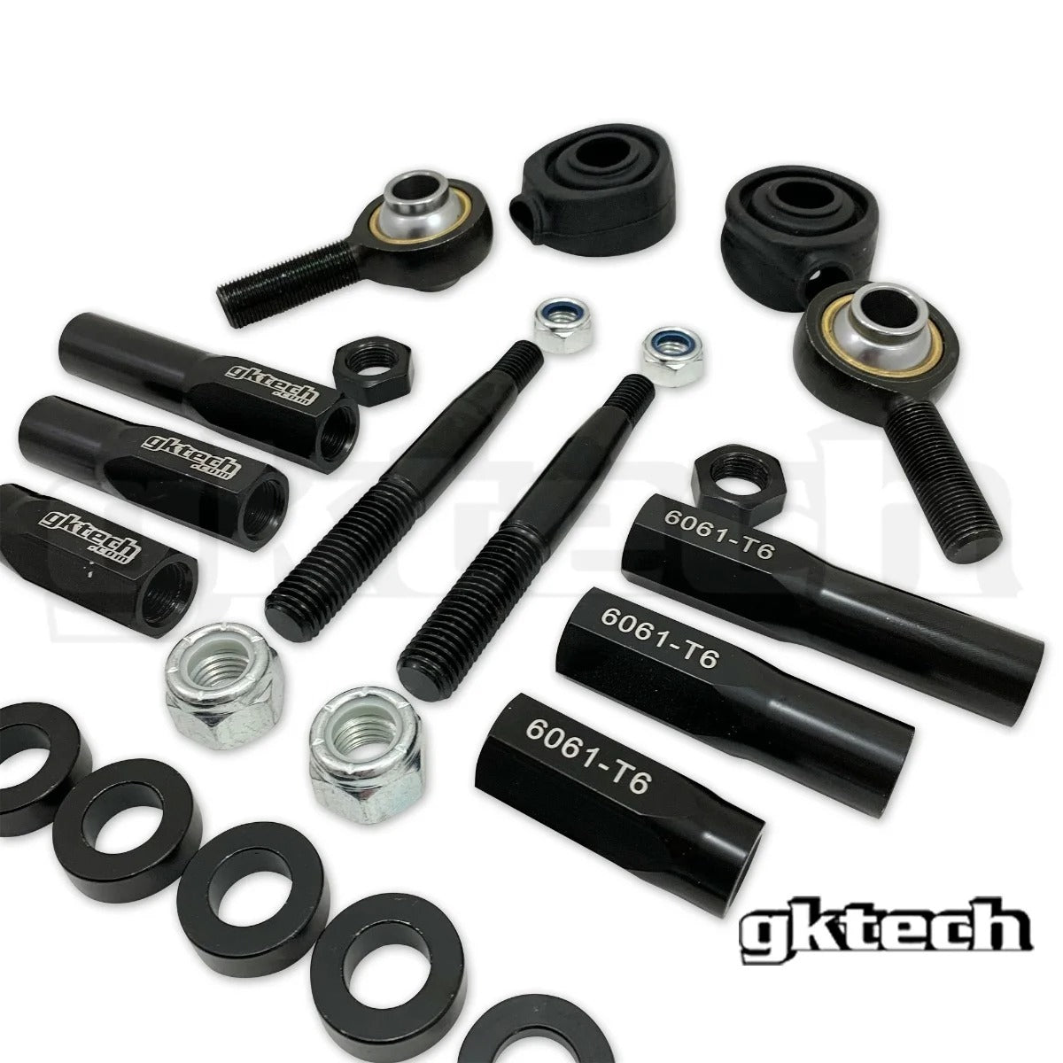 GKTech - HIGH MISALIGNMENT S13 240SX/S14/S15/SKYLINE TIE ROD ENDS (12MM/14MM)