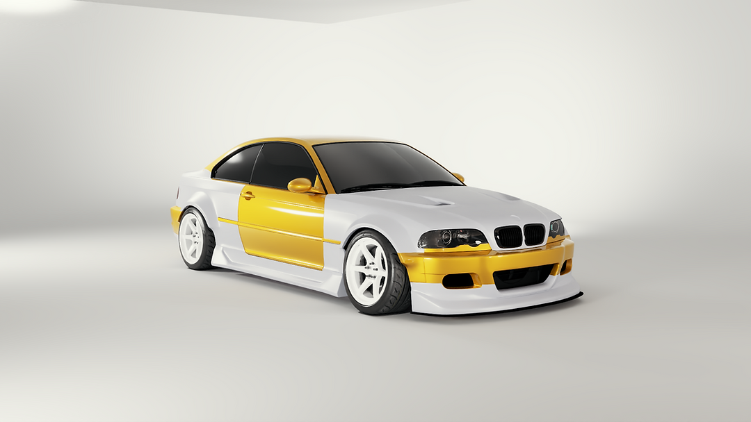 Big Duck Club - BMW E46 V2 - Coupe Front Fenders (+75mm)