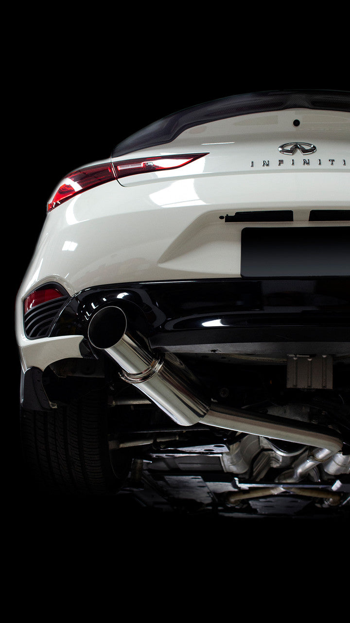 ISR Performance - Single GT Exhaust - 2017+ Infiniti Q60 Coupe RWD