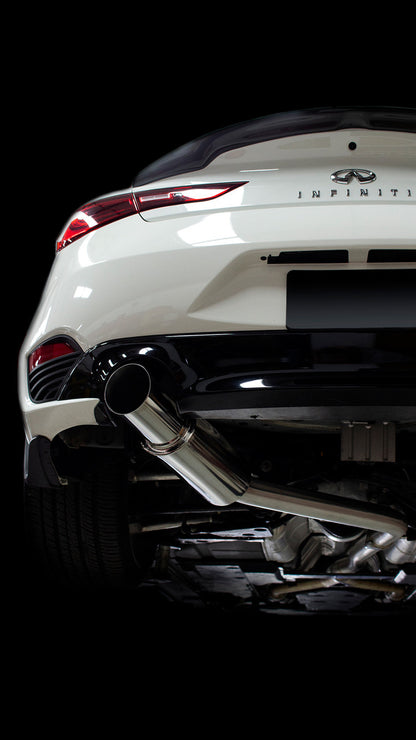 ISR Performance - Single GT Exhaust - 2017+ Infiniti Q60 Coupe RWD
