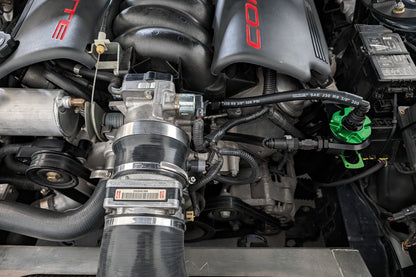 Improved Racing - CCS oil catch can kit, GM Gen III & IV LS engines, LEFT CYL. HEAD MOUNT