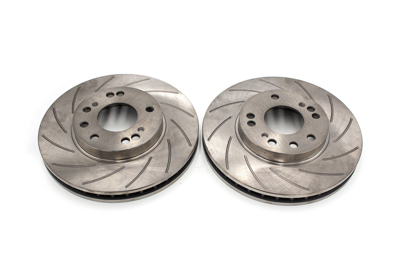 ROFU - Max Street Friction Slotted 30mm Front Rotors PAIR - Nissan 300ZX Z32 - 4 & 5 LUG