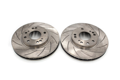 ROFU - Max Street Friction Slotted 30mm Front Rotors PAIR - Nissan 300ZX Z32 - 4 & 5 LUG