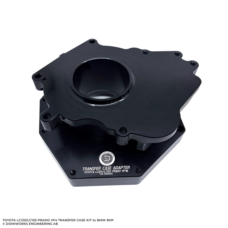 DomiWorks Engineering - TOYOTA LC120 LC150 PRADO VF4 TRANSFER CASE ADAPTER KIT TO BMW 8HP