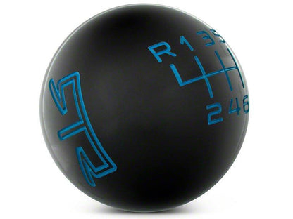 RTR - BLACK SHIFT KNOB - BLUE ENGRAVING (15 - 23 GT, ECOBOOST, V6)