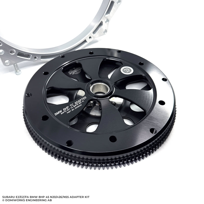 DomiWorks Engineering - SUBARU EJ/EZ/FA TO BMW 8HP45 N55 ADAPTER KIT