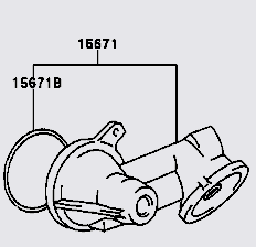 PHR - Oil Filter Bracket/Housing from 2JZ-GE