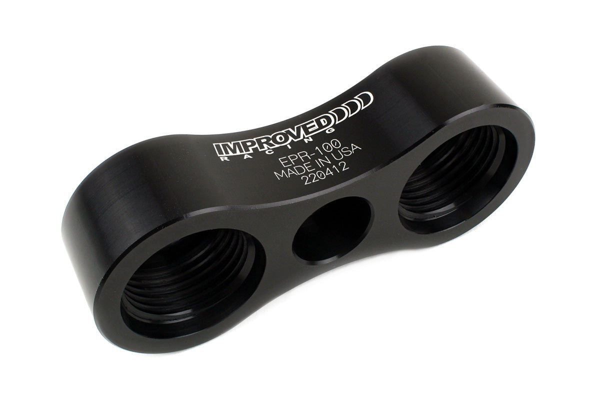 Improved Racing - Oil cooler line adapter for Porsche 944 S2 & 928