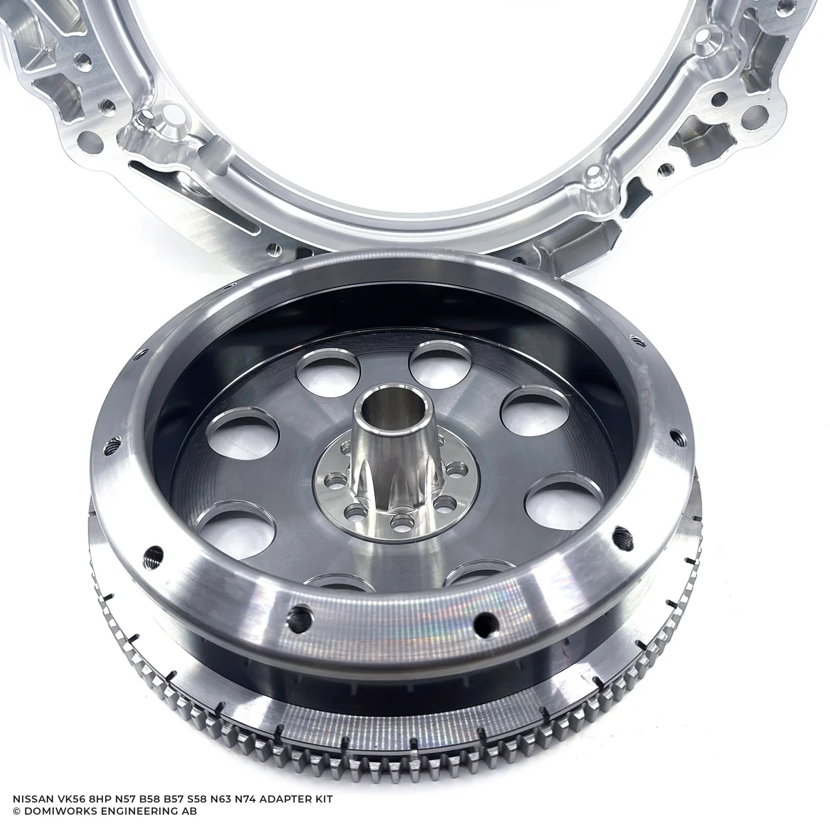 DomiWorks Engineering - NISSAN VK56 TO BMW 8HP 45/50/70/75/90/95 N57 N63 N74 ADAPTER KIT