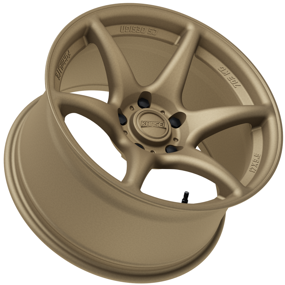 Kansei Wheels - TANDEM - Textured Bronze